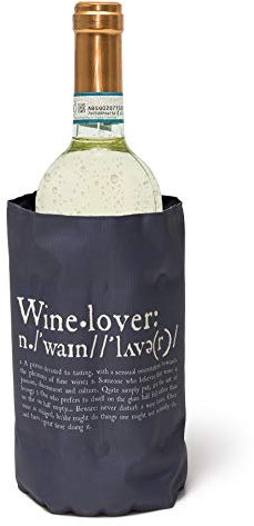 Legami - Fascia Refrigerante, Bottle Cooler, 36x18 cm, in Poliestere, Tiene Fresche Le Bottiglie Fino a un'Ora e Mezza, Dopo 2 Ore nel Freezer sarà Pronta all'Uso, Wine Lover