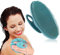 INNERNEED Soft Silicone Body Cleansing Brush Shower Scrubber, Gentle Exfoliating and Massage for All Kinds of Skin (Dark Green)