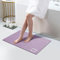 Tapis de bain en terre de diatomée à séchage rapide, super absorbant, avec fond en caoutchouc antidérapant, fin, convient sous une porte, devant une baignoire, une salle de douche, un évier, lavable,