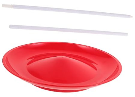 UPKOCH Jonglierscheiben Set Teller Spiel Zirkus Spielzeug Für Kinder Erwachsene Zirkus Leistung Teller Mit Sticks