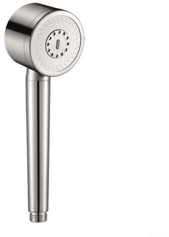 Pomme de douche à effet pluie haute pression, pommeau de douche à main en acier inoxydable, 3 réglages de pulvérisation, pour pommeau de douche à basse pression d'eau
