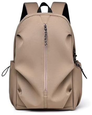 FVCTGHZ Mochila for portátil de gran capacidad, informal, for el día a día, for la universidad, for adolescentes, ligera, for la escuela, portátil(Khaki)