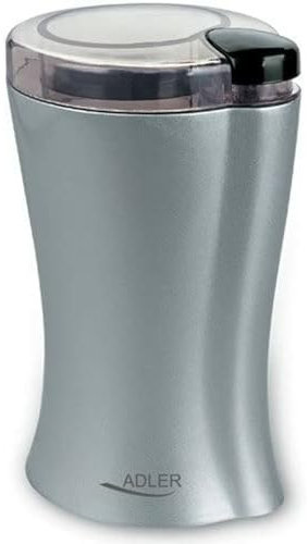 Adler AD 443 Molinillo de café, Acero Inoxidable, Plateado