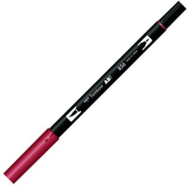 Tombow Fiberpenna, Röd, En Storlek