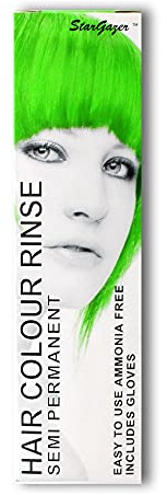 Semi Permanent Hair Colour Neon Green