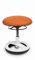 Topstar Kindersitzhocker Sitness Bobby Alu weiß lackiert orange