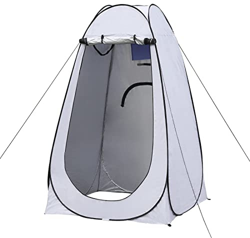 TUKAILAI Refugio portátil de privacidad para Tienda de campaña, Caravana, Picnic, Inodoro y Ducha, sombrilla de Pesca, vestidor de Playa,Accesorios de instalación rápida