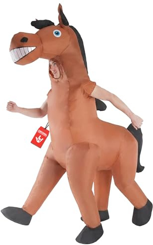 Morph Inflatable Horse Costume Adult, Blow Up Horse Costumes Adult, Animal Costume Inflatable