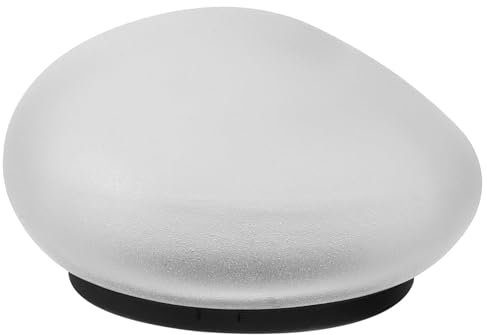 SUPVOX Solar Garden Lights, Solar Path Paver Stones, Pebble Shape Decorative Lights, Landscape Lighting Lamp for Garden Patio Yard Pathway Décor