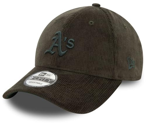 New Era 9FORTY Oakland Athletics MLB Cord Cap 60580821, Men caps, Green, OSFM EU