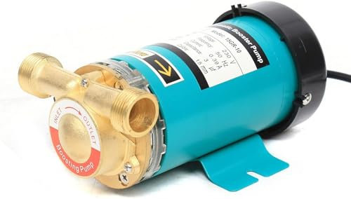 Bomba automática de aumento de presión de 90 W, bomba de agua doméstica, bomba automática para el hogar, bomba de agua y circulación, bomba de alta presión 2860 rpm, 20 l/min