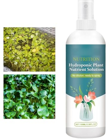 Fertilizzante Idroponico - 100ml Nutrienti per di Coltivazione,Fertilizzante Per Piante,per Frutta Prato Giardino Indoor e Ortaggi