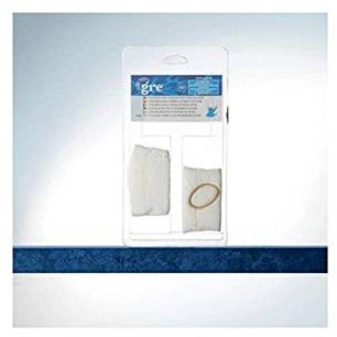 Gre Y12 - Filterset für Ventury Poolreiniger, 2 Stück + Gummifilterhalterung
