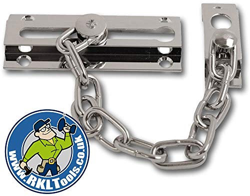 Door Security Chain - Polished Chrome - 100mm