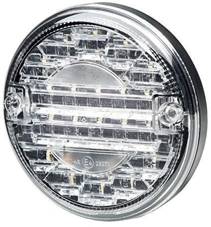HELLA VALUEFIT 2ZR 357 026-041 LED-Rückfahrscheinwerfer - 24/12V - Einbau - 2-Punkt Befestigung - Kabel: 310mm - Stecker: offene Kabelenden