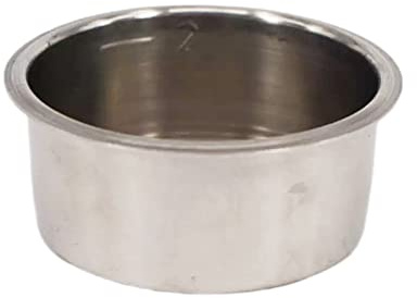 Hsthe Sea Tazza per caffè espresso, 2 tazze in acciaio inox, filtro poroso da 51 mm, a parete singola, filtro poroso non pressurizzato