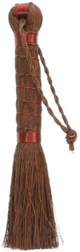 BESPORTBLE Japanese Bonsai Tools Brush Broom Small Professional Gentle Broom, Tool Gardening Brown Garden Supplies Portable Cleaning Multi-use Clean Flowerpot for Variety Straw Silk