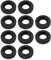 The Lord of the Tools 10PCS Guarnizione Albero Paraolio TC 15x30x7mm Guarnizione In Gomma Nitrilica NBR Per Alberi Motore Differenziali Ammortizzatori