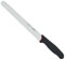 Giesser seit 1776 - Made in Germany - Schinkenmesser 25 cm mit Wellenschliff PrimeLine, schwarz, rostfrei, spülmaschinenfest, scharfes Aufschnittmesser rutschfest