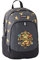 LEGO Unisex Kinder Ninjago Schule rund Schulrucksack, Schwarz Gold