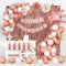Decorazioni Compleanno, Decorazioni per Feste di Compleanno per Donne Ragazza, Addobbi Compleanno Palloncini Oro Rosa con Striscione di buon Compleanno, Ghirlanda di Nappe
