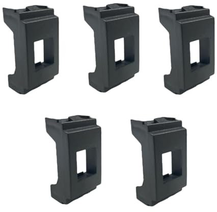 Oniroview Adattatore Keystone Compatibile Vimar Idea - RJ45, RJ11, HDMI, Ottici, TV - Installazione Facile - Qualità Italiana (5)