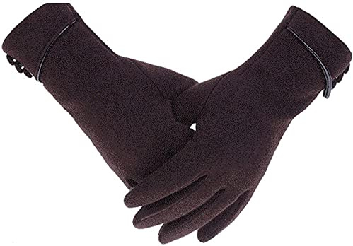 ehsbuy Outrip Womens Lady Winter Warme Handschuhe Touchscreen-Telefon Winddicht gefütterte dicke Handschuhe