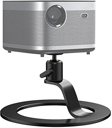 MENAYODA Beamer Ständer, Desktop Projektor Metallhalter, Universal Multi-Winkel Projektorhalterung mit 1/4-Zoll-Schraubschnittstelle, Laptop Ständer