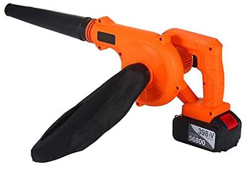 Soffiatore,Aspirafoglie Aspirapolvere del soffiatore della Foglia della Corda elettrica elettrica elettrica 2 in 1 aspirapolo spazzatrice per la radura della Neve della Foglia di Polvere (Color : Bro