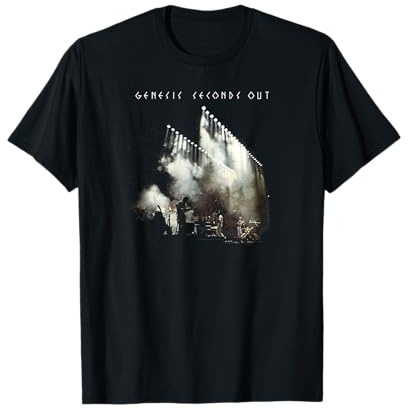 Genesis Rock Music Band Seconds Out T-Shirt