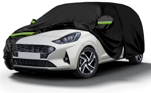 Telaio copriauto impermeabile Hyundai I10 PA/IA/AC3 2007-2024, copertura completa per tutte le stagioni, protezione da pioggia, sole, polvere e neve