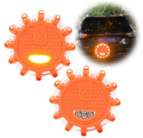 Lumières phares LED, clignotants multifonctionnels, éclairage d'urgence pour voitures et camions (A)