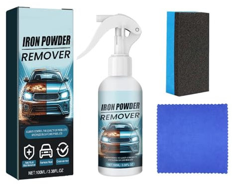 Spray antirouille - Dissolvant rapide - Nettoyant industriel pour surfaces métalliques - Nettoyant pour fer et acier - Élimination sûre de la rouille pour outils, machines et articles ménagers