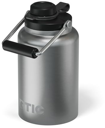 RTIC Half Gallon Outback Jug, Ceramic Lined, Stainless