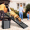 DOKKOME 170cm Hunderampe Auto Klappbar Einstiegshilfe Auto für Große Hunde Auto mit Rutschfester Teppich Car Rampe Haustier Stabile Hundetreppe Auto SUV rutschfest Hunderampe Dog Stair