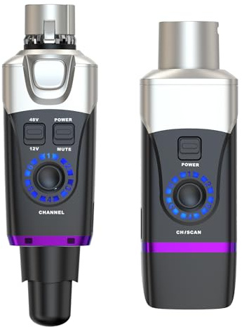 Xvive U35C – Sistema Wireless Plug-on XLR per Microfoni a Condensatore