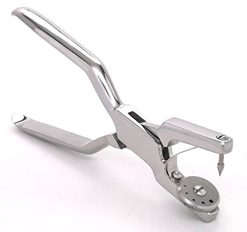 Tandy Leather Hand Sewing Leather Punch for Consistent Stitch Preparation