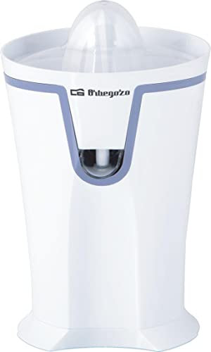 Orbegozo EP 2350 - Exprimidor de Naranjas, Eléctrico, Extracción Zumo Continua, Antigoteo, Bidireccional, Blanco, 40 W