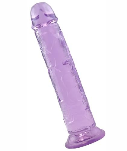 éNorme Gode réaliste, XXL 32,5 CM Puprle Dildo, Souple Large Godemiché Ventouse Sex Toys pour Femmes Hommes Anal Plug