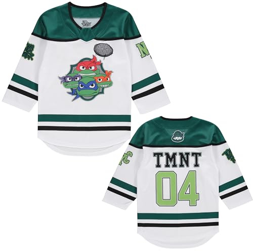 Teenage Mutant Ninja Turtles TMNT Boys Long Sleeve Hockey Jersey