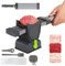 Fleischschneidemaschine, Edelstahl Allesschneider Fleischerbeil, Verstellbarer Fleischschneider 2-4 mm Dick, Aufschnittmaschine Manueller Fleisch Schneidemaschine für Fleisch, Käse usw (1 Stück)
