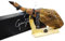 Guijú Jamón Ibérico de Bellota 100% Pata Negra, 8 kg, Pack Regalo con Jamonero y Cuchillo.
