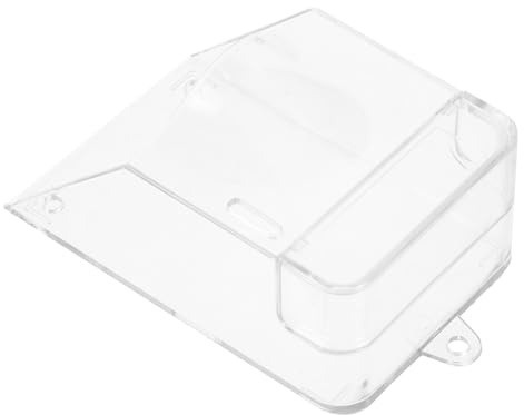 WHAMVOX Cubierta para Timbre Exterior Protector Transparente Resistente para Puerta Visera Antilluvia Duradera para Control de Acceso Protección Segura contra Lluvia y Suciedad