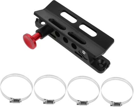 Toddmomy Support Extincteur Voiture pour Véhicule Tout-Terrain UTV ATV et Camion Fixation Rapide Antichoc Plastique Haute Température Montage Robuste et Ajustable pour Extincteur