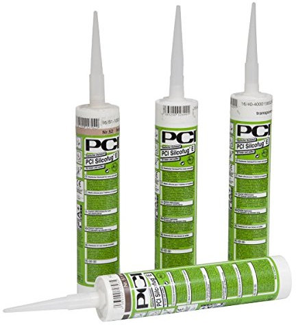 PCI Silcofug® E Elastischer Dichtstoff 12 x 310 ml - 31 Zementgrau - Widerstandsfähig gegen Witterungseinflüsse und UV-Strahlen
