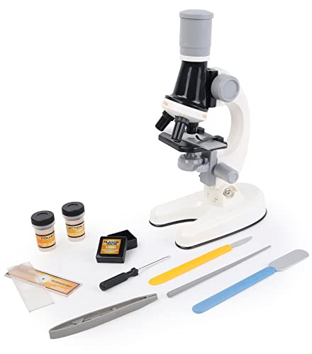 EXPLORA - Microscopio Óptico - Experiencia Científica - 546032-10 Piezas - Estudio de Células - Biología - Kit de Descubrimiento - Juego para Niños - Científico - A Partir de 6 años