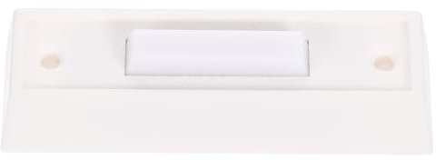 OSALADI Wired Door Chime Push Button Wired Doorbell Button Push Door Bell Ringer Kit Rectangular Lighted Door Bell Button for Door Bell Chimes White