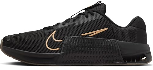 NIKE DZ2617-007 Metcon 9 Men s Workout Sh Men Black/Sesame-Gum Light Brown-A UK 7