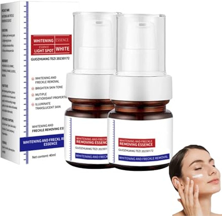 Vitamin C Serum, Whitening Essence and Freckle Remover, Brown Spot Remover for Face, Dark Spot Corrector Serum, Nourishes Skin 40ml (2)