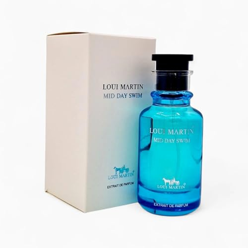 LOUI MARTIN Mid Day Swim parfymextrakt, eau de Parfum blå flaska, 100 ml